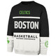 Celtics '47 2024-25 City Edition Five On Five Black Crew Sweatshirt Image coming soon src=